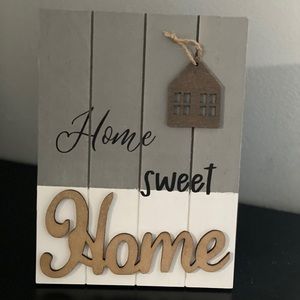 Frame wood sign
